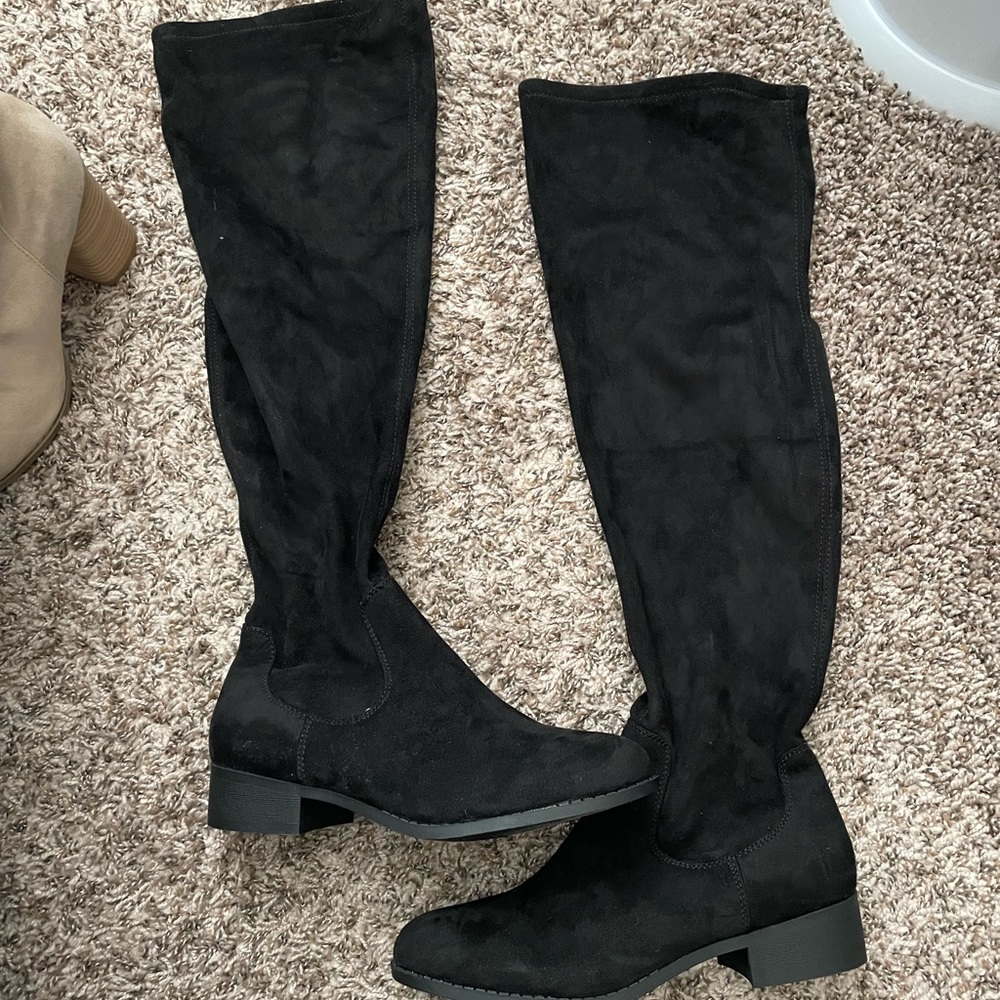 Knee high boots